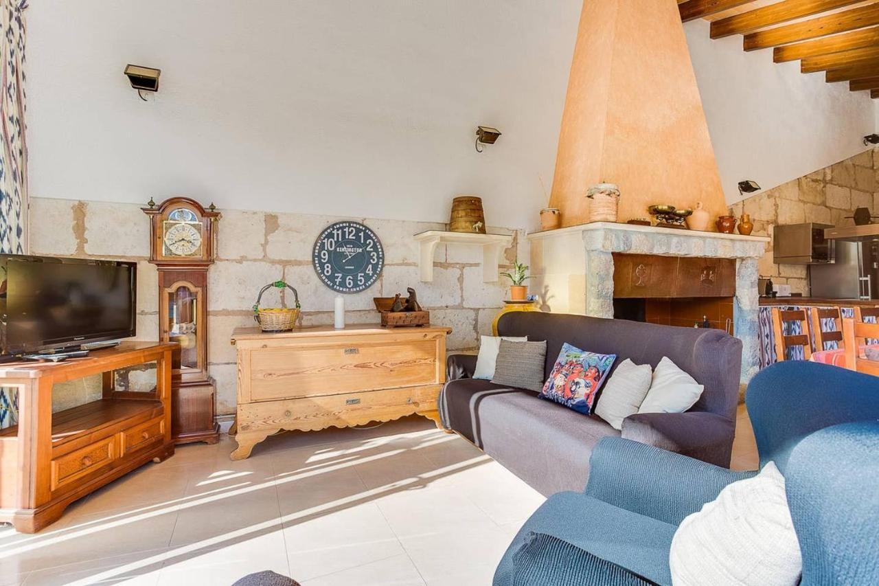 Ca Na Pessina,Con Piscina Privada Villa Sa Pobla Bagian luar foto