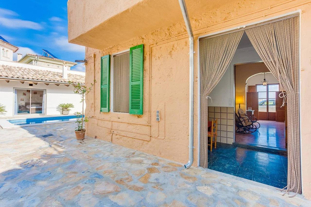 Ca Na Pessina,Con Piscina Privada Villa Sa Pobla Bagian luar foto