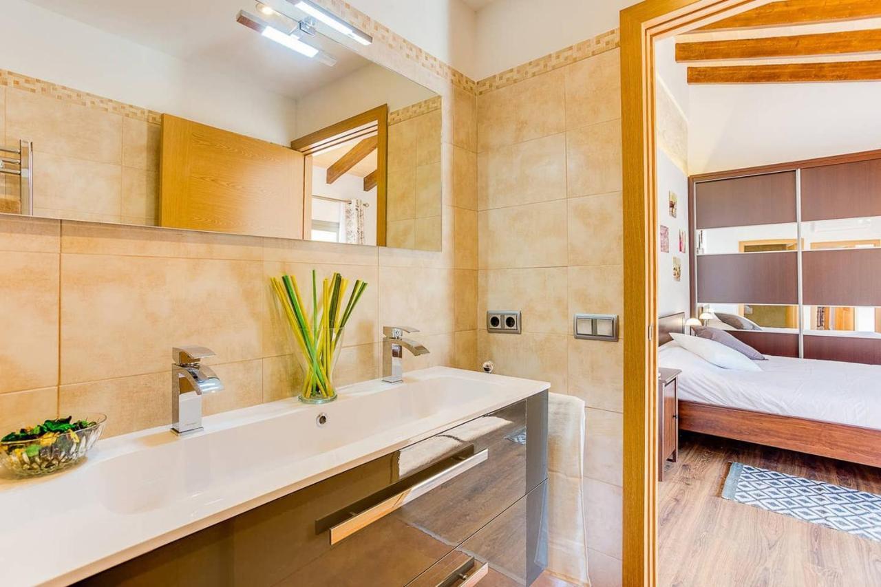 Ca Na Pessina,Con Piscina Privada Villa Sa Pobla Bagian luar foto