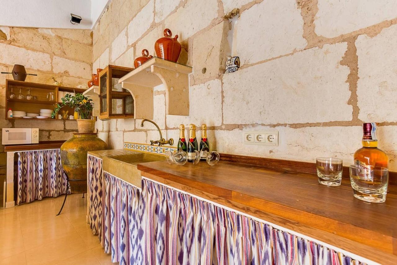 Ca Na Pessina,Con Piscina Privada Villa Sa Pobla Bagian luar foto