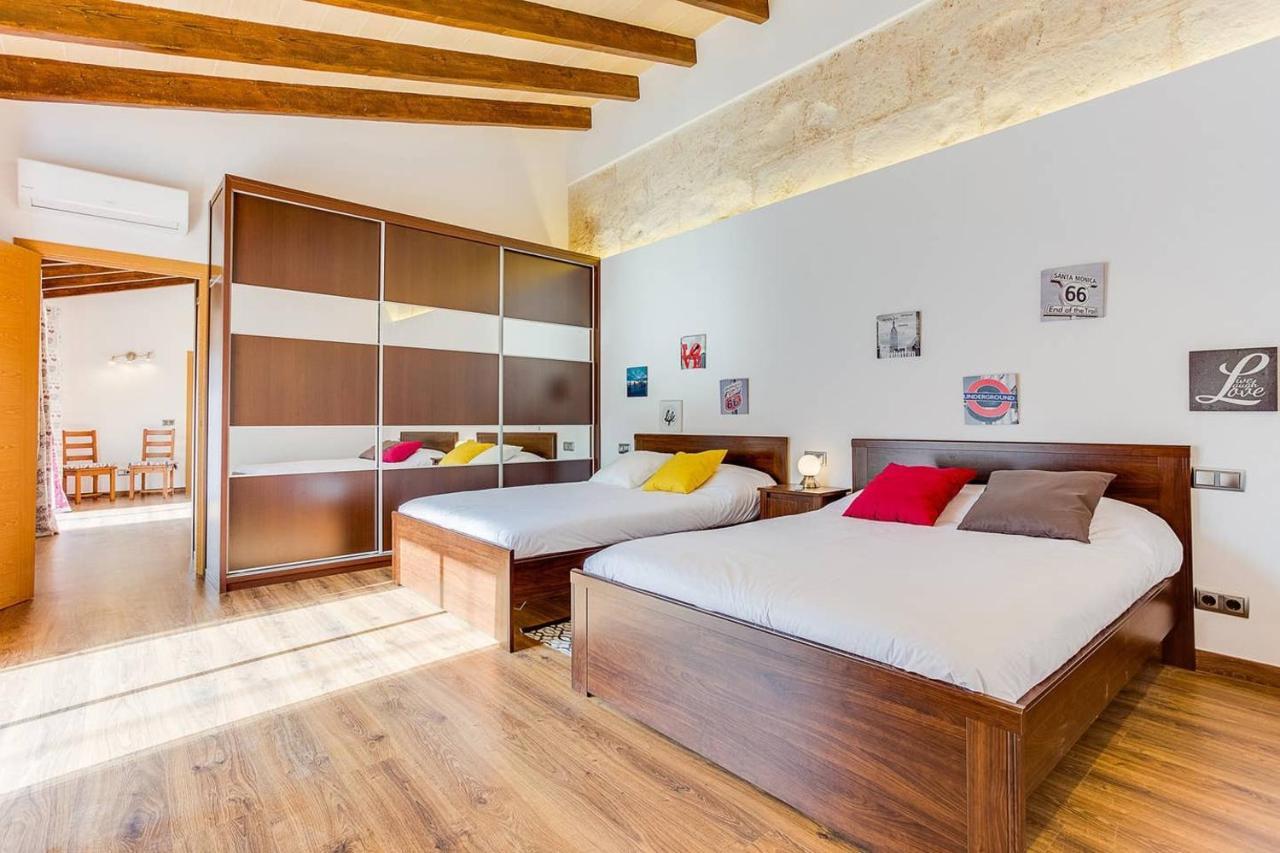 Ca Na Pessina,Con Piscina Privada Villa Sa Pobla Bagian luar foto