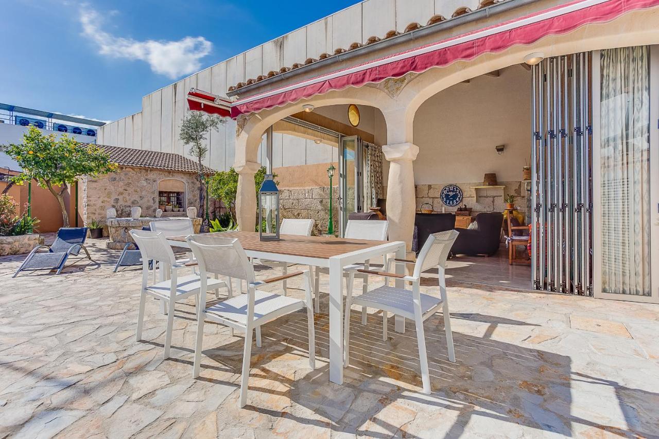 Ca Na Pessina,Con Piscina Privada Villa Sa Pobla Bagian luar foto